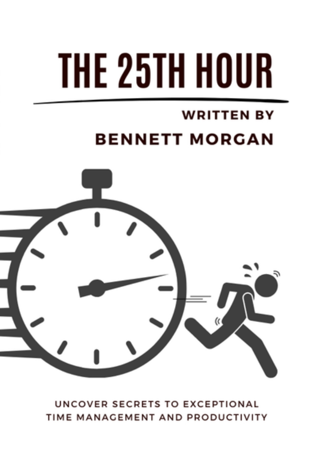 The 25th Hour by Bennett Morgan, front book cover